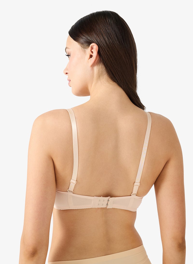 جينجر صدرية مبطنة بدون أسلاك بتصميم ياقة واسعة ورفع - Image 4